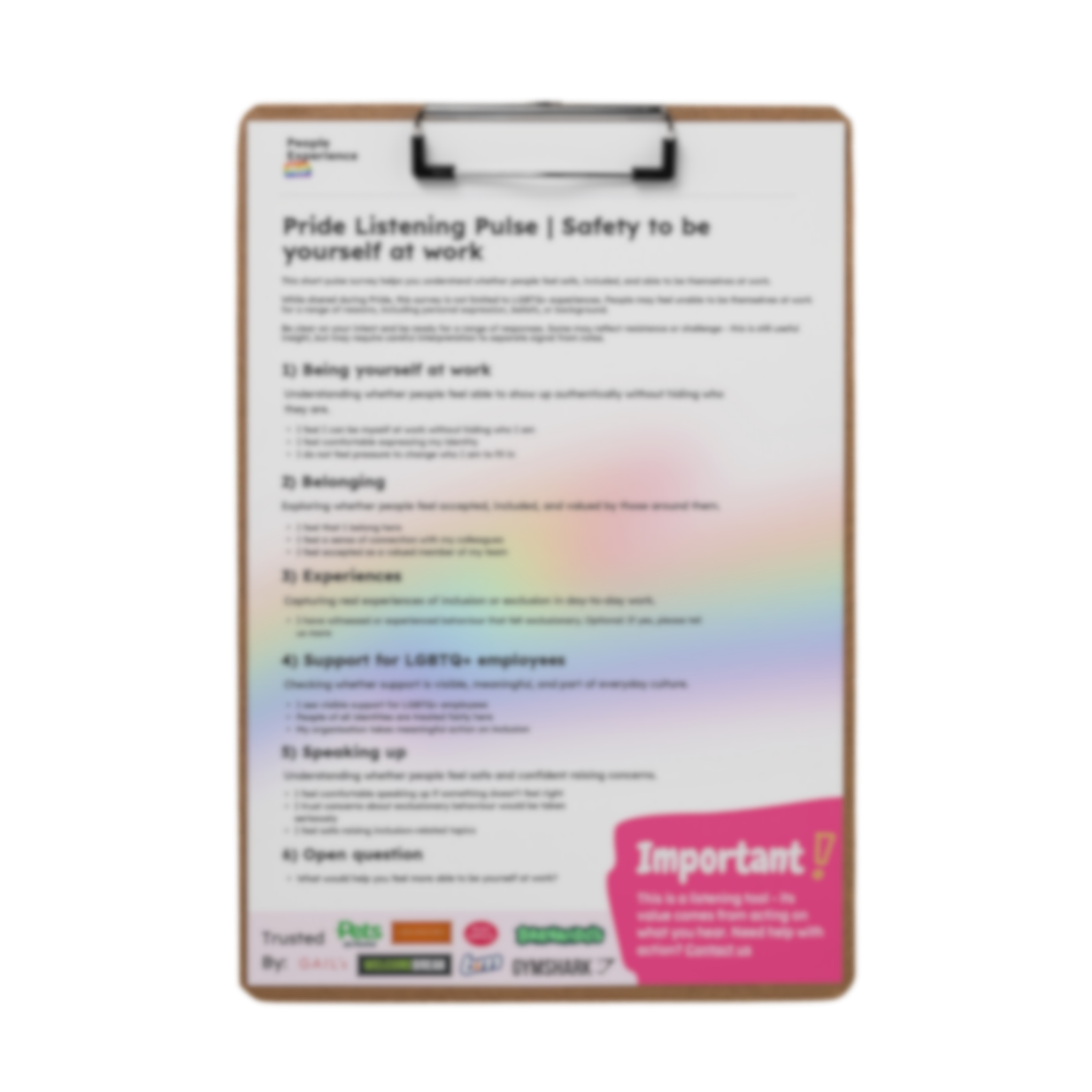 Pride blurred